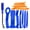 Orange blue, variant on 12pc Automotive Detachment Installation Tool Design Suitable For Door Panel & Stereo Removal