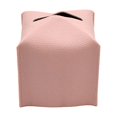 thumbnail image 2 of Tissue Box Cover Holder Square With Bottom Belt By PU Leather Decorative Organizer For Tabletop Bathroom Car |, 2 of 9