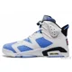 thumbnail image 2 of A i r-Jor-dan 6 Retro "UNC" University Blue/White/Black CT8529-410 Size 10 NEW, 2 of 6