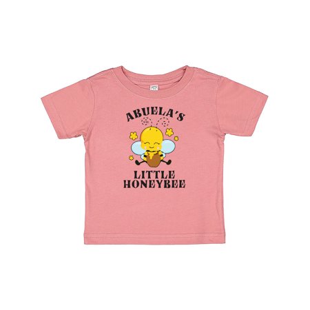 

Inktastic Cute Bee Abuela s Little Honeybee with Stars Gift Baby Boy or Baby Girl T-Shirt