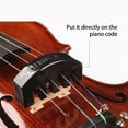 thumbnail image 2 of Instrumento de cuerda profesional, bloque de silenciador portátil reutilizable silencioso de goma, accesorios para equipos musicales, regalo de Accesorios para instrumentos musicales Violín Soidarity OD029870-02, 2 of 6