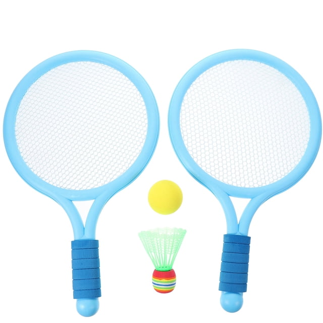 RENACLIPY 2Pcs Beach Racquet Game ABS Outdoor Sports Activity for Kids Playing
