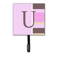 thumbnail image 3 of Letter S Initial Monogram - Pink Stripes Leash or Key Holder, 3 of 7