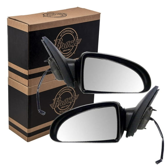 Brock Power Mirror for 2005-2010 Cobalt Sedan Manual Fold Set 25831896 2007-2010 G5