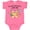 Hot Pink, variant on Inktastic My Aunt and Uncle Love Me with Cute Kitten and Flowers Boys or Girls Baby Bodysuit