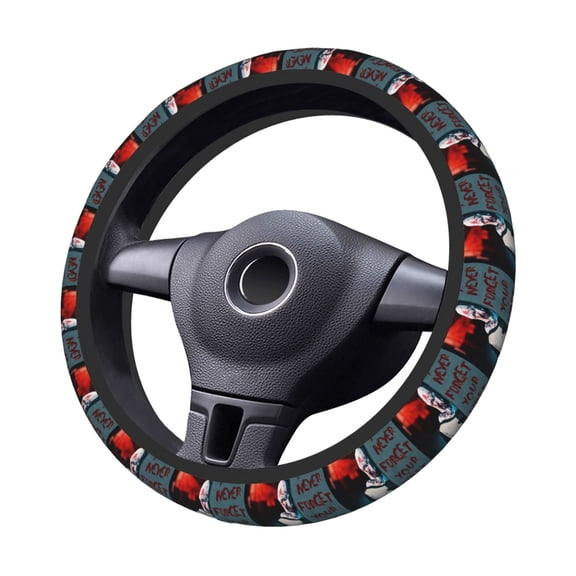 Terri-Fier Steering Wheel Cover Elastic Stretch Breathable Vehicle Steering Wheel Protector Car Interior Accessories