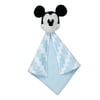 Lambs & Ivy Disney Baby MICKEY MOUSE Lovey Blue/White Plush Security Blanket