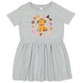 thumbnail image 3 of Inktastic Cute Puppy Valentine with Hearts and Bones Girls Toddler Dress, 3 of 5