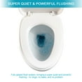 thumbnail image 4 of Ceramic One Piece Toilet,Dual Flush with Soft Clsoing Seat, 4 of 8