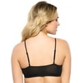 thumbnail image 3 of Felina - Super Soft Modal Bralette - Adjustable Straps, Moisture Wicking Lounge Bralette (Black, Small), 3 of 3