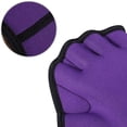 thumbnail image 7 of 1 Pairs Swimming Gloves Aquatic Training Gloves Neoprene Mittens Webbed Fitness Water Resistance Training Mittens for Swimming Diving with Wrist Strap, 7 of 7