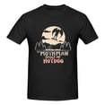 thumbnail image 2 of Camiseta de manga corta 100 % algodón para hombre con el lema "Mothman Stole My Hotdog", 2 of 5