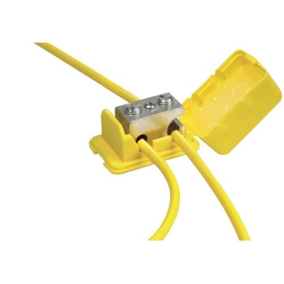 King Innovation 90120 Connecteur de Fil Étanche DryConn, Jaune (5 Pcs)