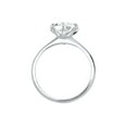 thumbnail image 3 of Elli by Julie & Grace Round Crystal Solitaire Engagement Ring 925 Silver, 3 of 5