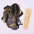 thumbnail image 4 of KAKOWELY 35pcs Birthday Photo Prop Set Creative Decor Prop Set for Party Festival Birthday (40 Years Old Pattern),5.63"X6.69"X0.12", 4 of 5