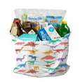 thumbnail image 3 of World Tote Bag – Print Dino Design Canvas Bag for Dinosaur Lovers, 3 of 7