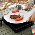 thumbnail image 4 of ziyahi Multifunctional Barbecue Plate Round Korean Style for Kitchen Restaurant, 4 of 8