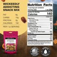 thumbnail image 2 of Snack Mix with Mixed Nuts, Sweet and Salty Trail Mix Snack Packs with Almonds, Cashews, Pretzels, Pecans - Healthy Snacks Zero Trans Fat(Chocolate Laced, 3 Pack), 2 of 5