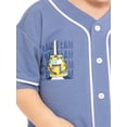 thumbnail image 3 of Hot Wheels Toddler Button Down Baseball Jersey with Short Sleeves, Sizes 12M-5T, 3 of 8