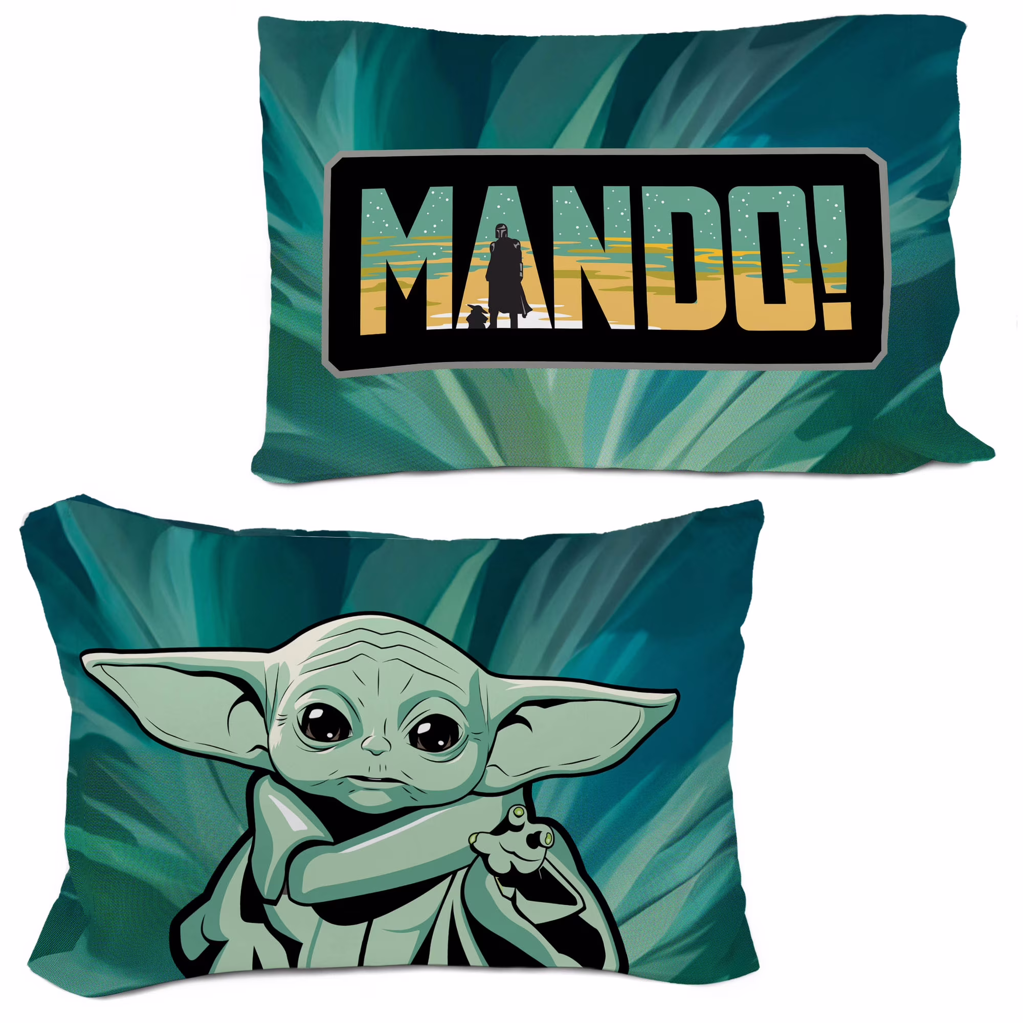 Mandalorian Ensemble douillette et taies d’oreiller pour lit queen