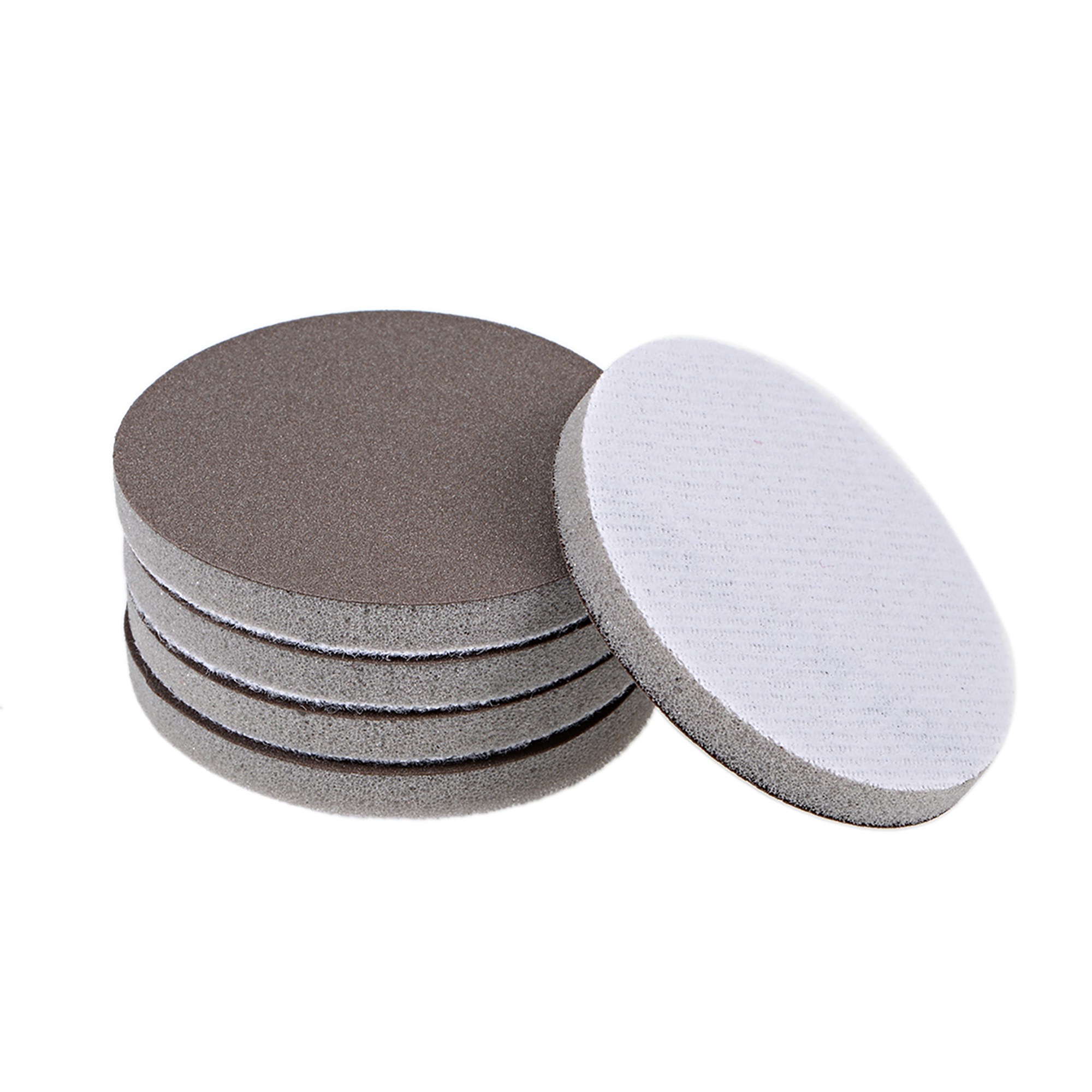 2Inch 800Grits Hook and Loop Sanding Disc, Sponge Sanding Pad Wet Dry