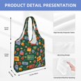 thumbnail image 7 of Wukai Christmas Gift Sturdy and Stylish Reusable Canvas Tote Bag: Eco-Friendly, Heavy-Duty Grocery Shopping Bag with Reinforced Handles, 7 of 7