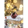 thumbnail image 4 of Set of 6 Christmas Ball Ornaments, Glass Decorative Hanging Ball Christmas Tree Ornaments for Holiday Party Decorations, D3.9", 4 of 9