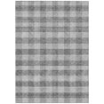 thumbnail image 2 of Addison Rugs Chantille Indoor/Outdoor Transitional Plaid Gray Washable Rectangle Rug, 8' x 10', 2 of 6