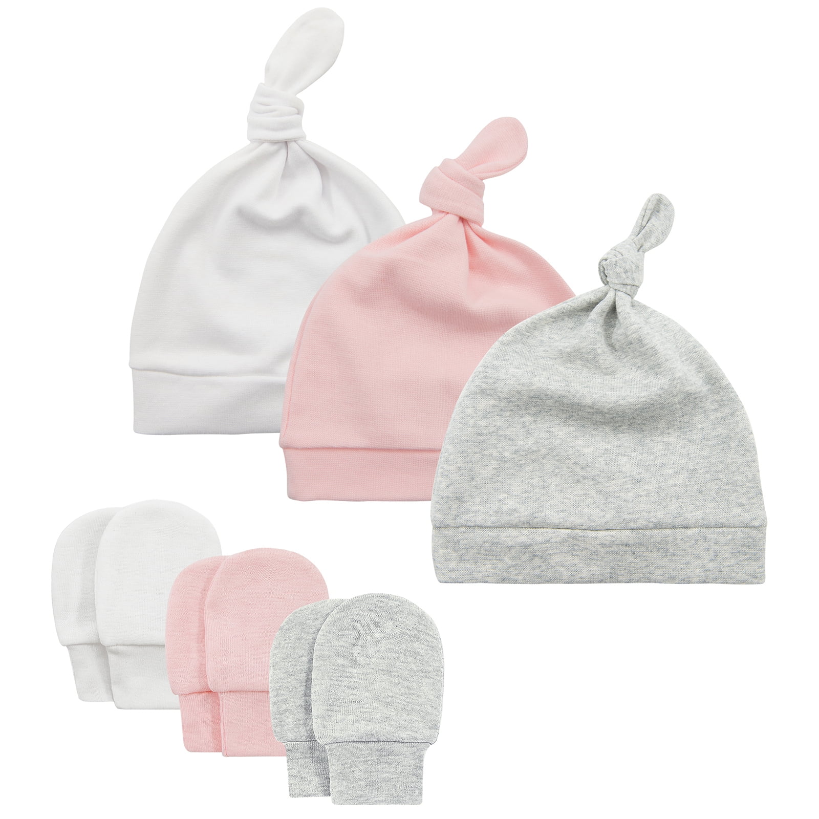 American Trends Baby Hats 06 Months Toddler Hat and Mittens for
