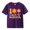 Purple, variant on YunPes 100 Days of School Shirt for Boys Short Sleeve Crew Neck Student School Days T-Shirt Kids Girls Spring Summer Casual Tee Tops