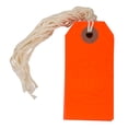 thumbnail image 2 of JAM Paper Small Neon Red Paper Gift Tags, with String 3.25" x 1.62" x 2" (100 Count), 2 of 3