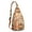 Citrus-16, variant on Vintage Boho Sling Backpack – Retro Tribal Ethnic Crossbody Bag, Artistic Geometric Hiking Shoulder Bag for Women & Men, Rustic Floral Travel Daypack