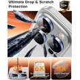 thumbnail image 4 of TEMOGU-2 Pack for iPhone 16 Pro Max/iPhone 16 Pro Camera Lens Protectors, Individual Tempered Glass Protectors, Anti-Scratch, Easy Installation, Ultra HD Night Shooting Mode, Light Blue, 4 of 4