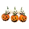 thumbnail image 2 of Artificial Pumpkin Set With Smiling Face Halloween Decoration Foam Material Cute F, 2 of 9