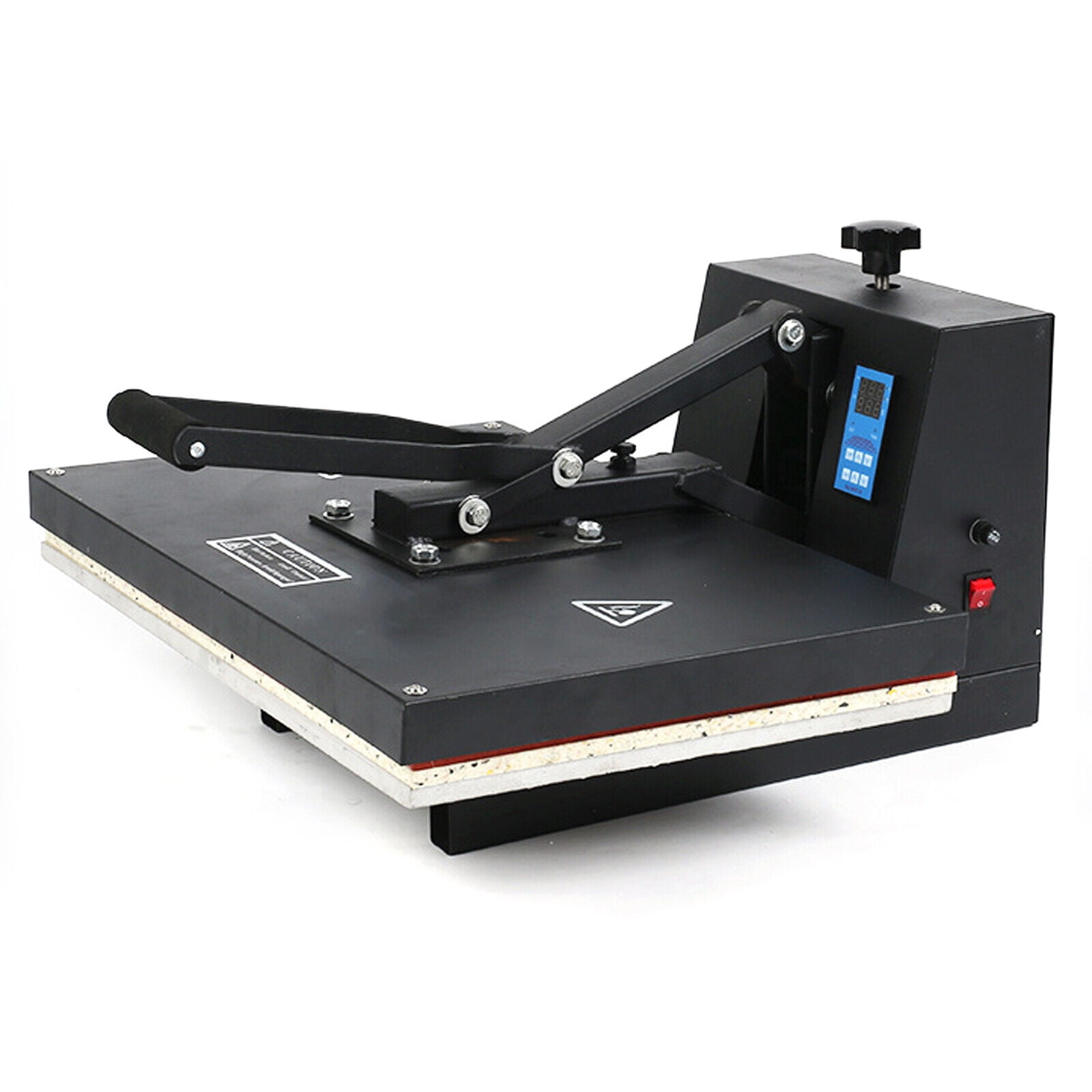 Miumaeov 110V 16 x 24" Heat Press Machine Sublimation Digital LCD Display Flat Heat Press Machine Multifunctional Heat Transfer Machine for T-Shirt Hat Cap Mug Plate DIY Banners Canvas Bags