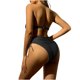 thumbnail image 3 of Underwire Trajes de Baño para las Mujeres Color Sólido Dos Piezas de Cintura Alta, Delgado Y Sexy Trajes de Baño de Bikini para Mujeres, 3 of 6
