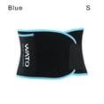 thumbnail image 1 of New Adjustable Breathable Body Shaper Slimming Waist Belt Corset Belt Sweat Waist Trainer Waist Trimmer Belt BLUE S, 1 of 1