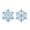 Light Blue(12PCS), variant on 12 PCS 3.9-Inch Glitter Snowflake Ornaments, Plastic Xmas Tree Decorations for Christmas, Holiday, and Winter Home Decor