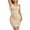 Nude, variant on Women's Shapewear Full Slip Tummy Control Summer Bodycon Slimmer Body Shaper Cami Shapewear Firm Slimming Pink 8-10