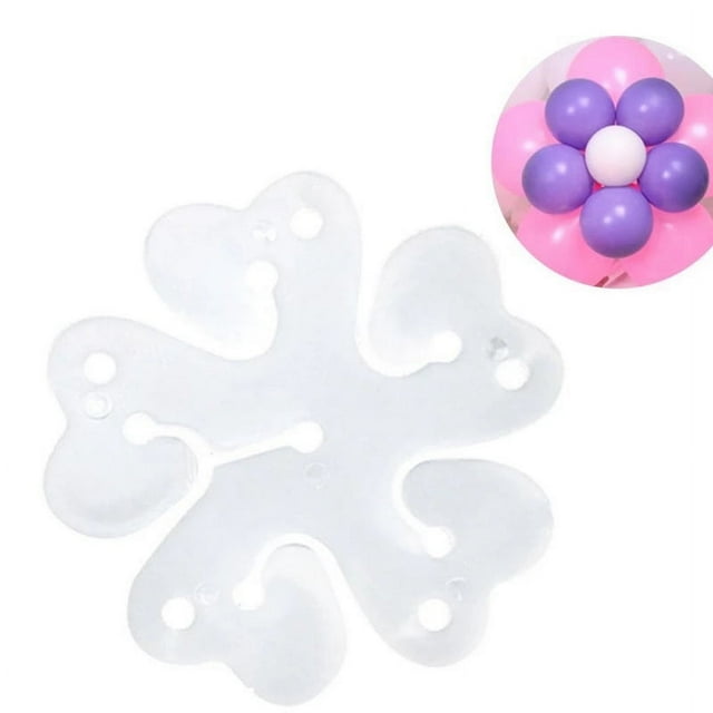40 Uds. Clip de globo sellado para modelado, pegatina de globo, corbata de flor de ciruela, globo de látex, Clip sellado, suministros de decoración para fiesta de boda (A