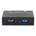 thumbnail image 1 of VGEBY VGA Splitter, 2 PC-to-1 Monitor VGA Switch Box, Support 1920 X 1080 Resolution, 2 Port Switcher HD Display Accessories For Host Switch, 1 of 8