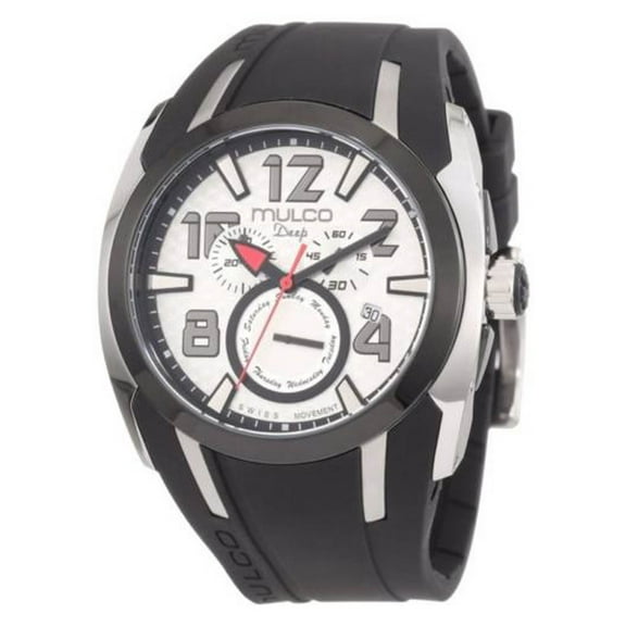 Unisex MW1-17186-021 Fashion Analog Swiss Movement Silicone Band Watch