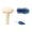 Small power, variant on Silicone Baby Bottle Brush with Rotatable Handle Nipple Cleaner Brush Efficient Cleaning Tool for Home and Travel Use