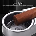 thumbnail image 4 of Irfora Conjunto de ceniceros, Hombres Cutter de acero inoxidable y piezas, y set 3 piezas y cuádruple y, 4 of 8