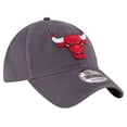 thumbnail image 3 of Men's New Era Charcoal Chicago Bulls Team 2.0 9TWENTY Adjustable Hat, 3 of 5