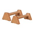 thumbnail image 4 of Parallettes de madera, barras paralelas, antideslizante, estable, cómodo, soporte para , agarre para interior y exterior, Fitness, entrenamiento, 4 of 9