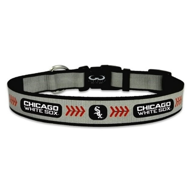 MLB Chicago White Sox Baseball Pet Collar, Toy, Reflective