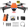 thumbnail image 4 of Evitación de obstáculos FPV 2.4GHz 4CH RC Quadcopter (cámara única 1 batería naranja) Likrtyny Para estrenar, 4 of 9