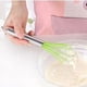 thumbnail image 4 of Batidor de cocina de silicona y mango de acero de 25cm/batidor de huevos Manual clásico utensilio de cocina mezcla uniforme Color aleatorio, 4 of 5