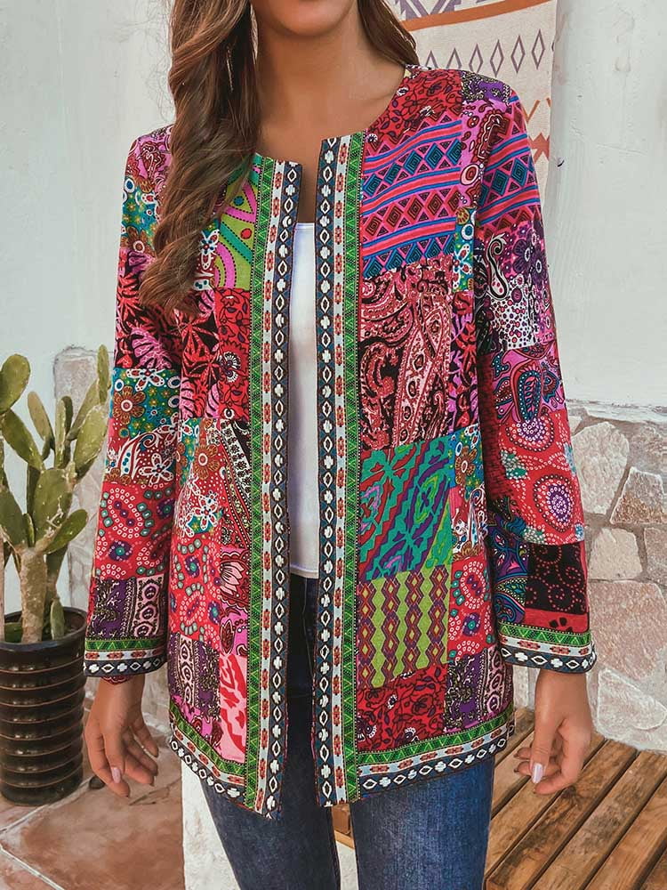 ethnic cardigan
